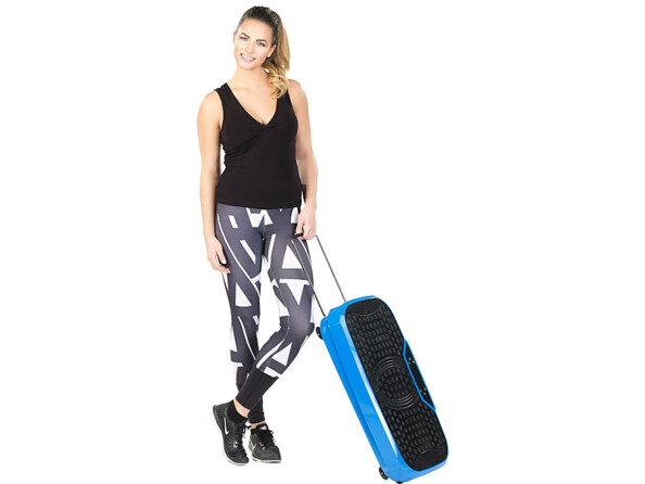 Plateforme vibrante ultra-large facilement transportable