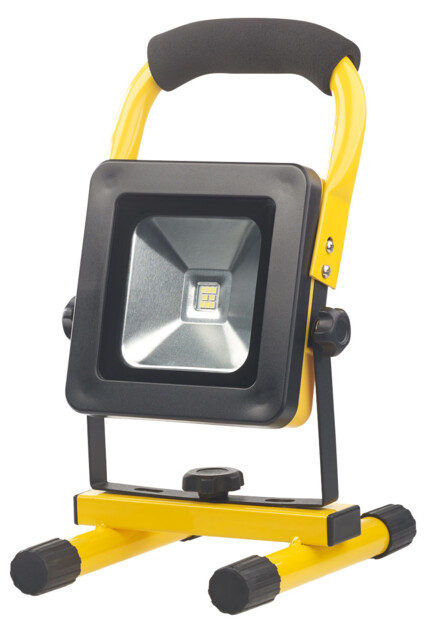 Projecteur de chantier LED sans fil 10 W avec triple alimentation