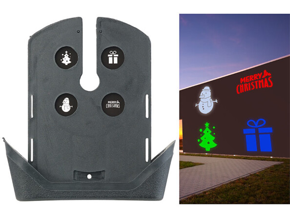 Projecteur LED RVBB 4,6 W indoor/outdoor 5 motifs lumineux