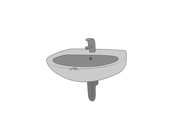 Kit de réparation sanitaire pour baignoire - x2