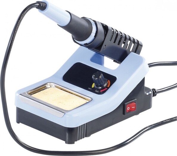 Station de soudage 48 W. Tiroir pour pannes et éponge incluse