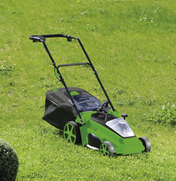 Tondeuse à gazon électrique ''AW-36.rm'' sans batterie et sans chargeur