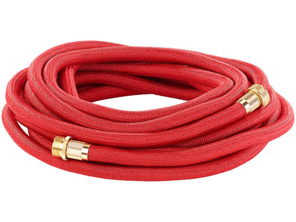 tuyau d'arrosage extensible rouge 10 m à 30 m royal gardineer
