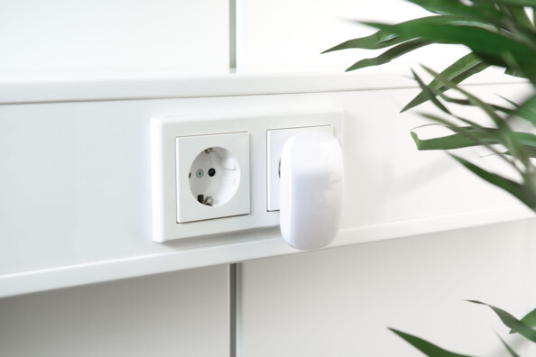 Veilleuse à LED avec détecteur d'obscurité 1 lm / 0,25 W Lunartec vue de jour