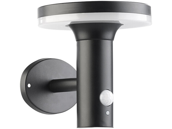 2 lampes murales solaires à LED 600lm "WL-600.solar" avec détecteurs