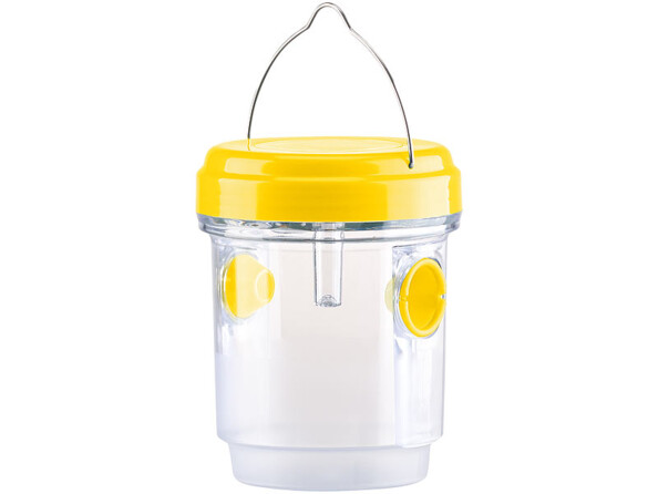 Piège à insectes Exbuster de couleur jaune.