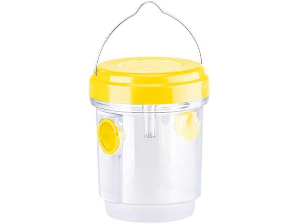 Piège à insectes Exbuster avec LED solaire intégrée.