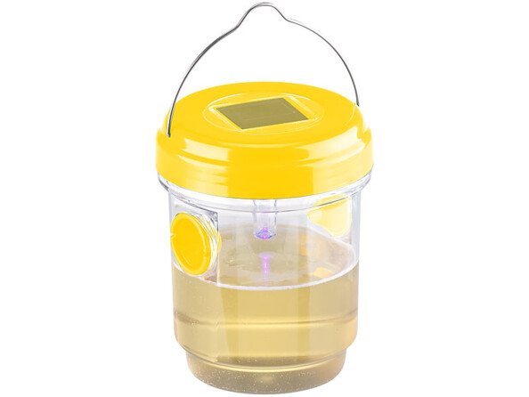 Piège à insectes Exbuster avec du sirop à l'intérieur.