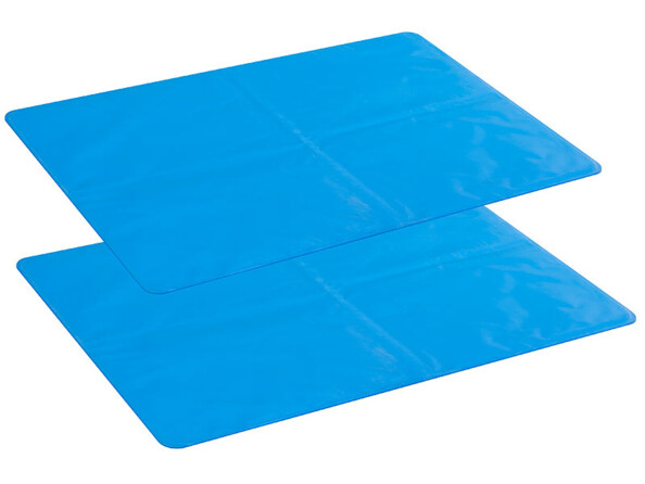 2 tapis rafraîchissants pour chiens et chats 120 x 75 cm