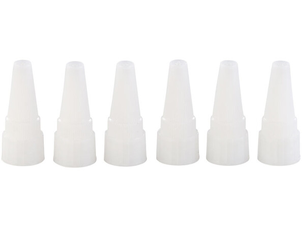 Lot de 6 embouts de pots de colle liquide à prise rapide AGT.