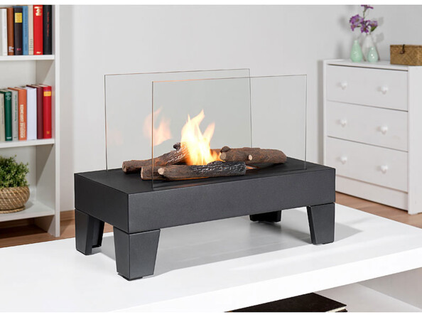 Branches décoratives pour cheminée au bioéthanol.