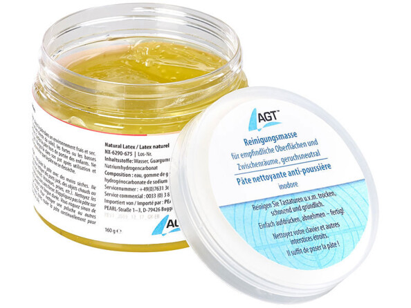 4 pâtes nettoyantes anti-poussière