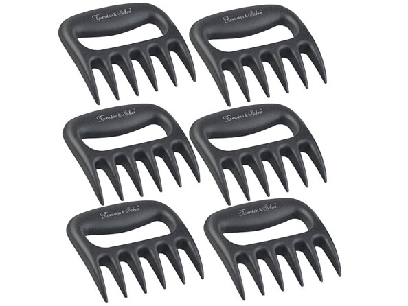 6 griffes à effilocher la viande