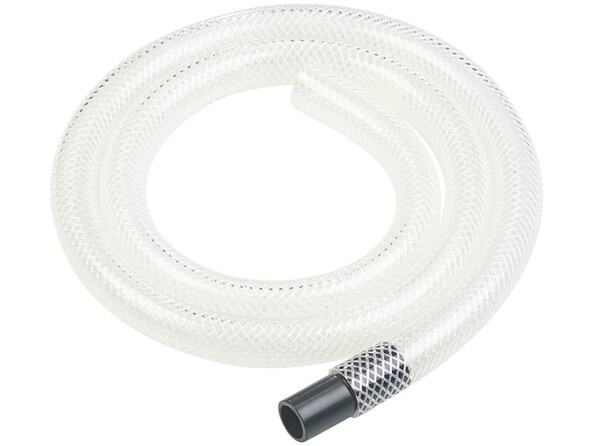 Tuyau flexible avec 8 embouts polyvalents pour aspirateur.