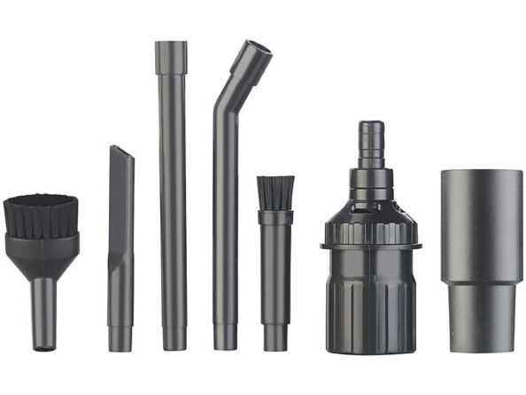8 embouts polyvalents pour aspirateur Sichler.