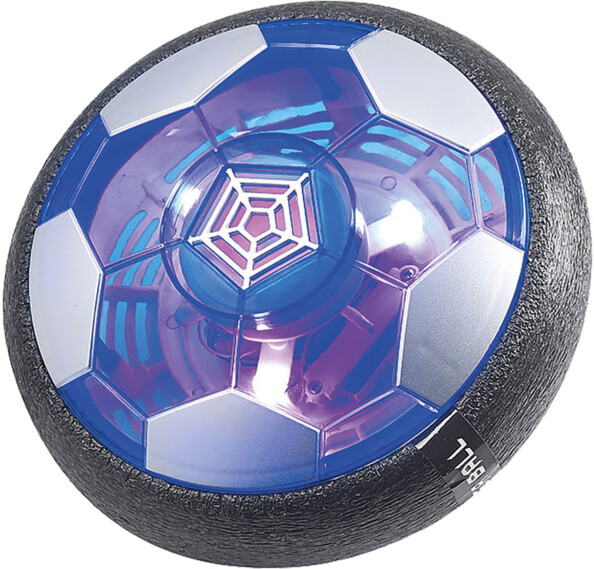 Ballon de football aéroglisseur avec LED clignotantes