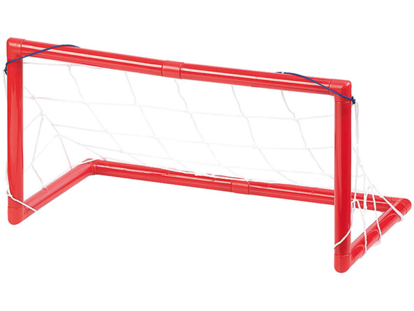 Vue sur un but à filet à ventouse