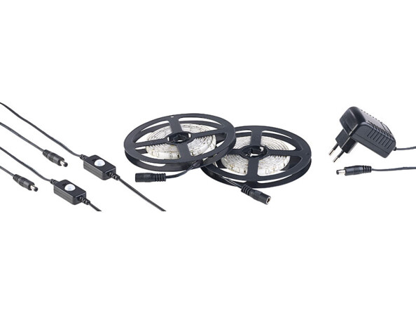 Bande LED pour cadre de lit avec détecteur de mouvement PIR - x2