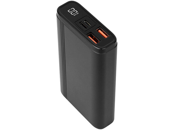 Batterie externe 10 Ah avec Quick Charge 3.0 et USB-C Power Delivery PB-510.pd