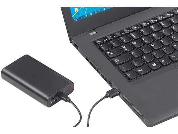 Batterie externe 10 Ah avec Quick Charge 3.0 et USB-C Power Delivery PB-510.pd