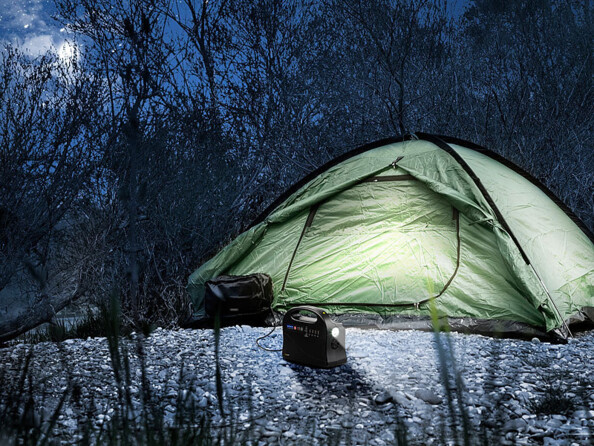 Batterie nomade 24A avec panneau solaire 60 W