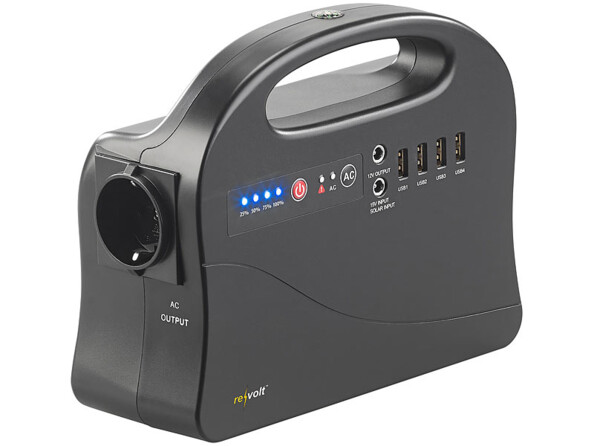 Batterie nomade 24A avec panneau solaire 60 W