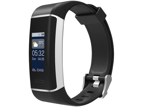 Bracelet fitness à écran couleur avec GPS et application pour 24 sports FBT-200.gps