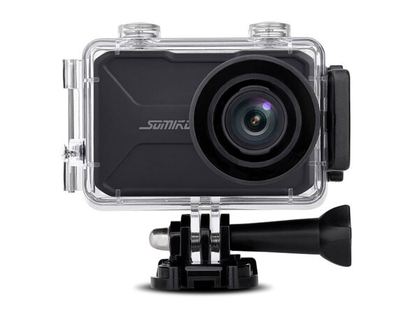 Caméra sport 4K connectée avec wifi, capteur Sony et boîtier étanche et Webcam