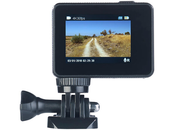 Caméra sport étanche connectée UHD avec capteur Sony DV-3917