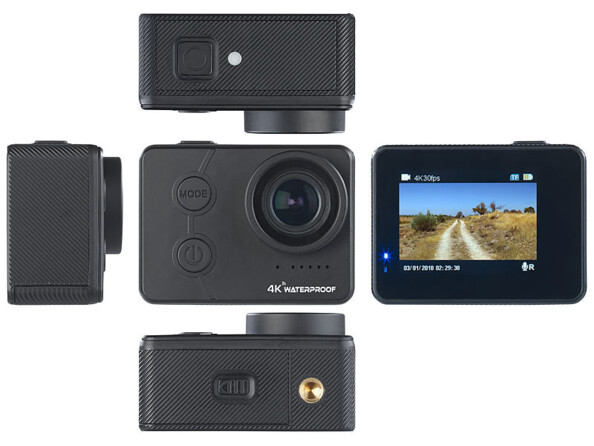 Caméra sport étanche connectée UHD avec capteur Sony DV-3917