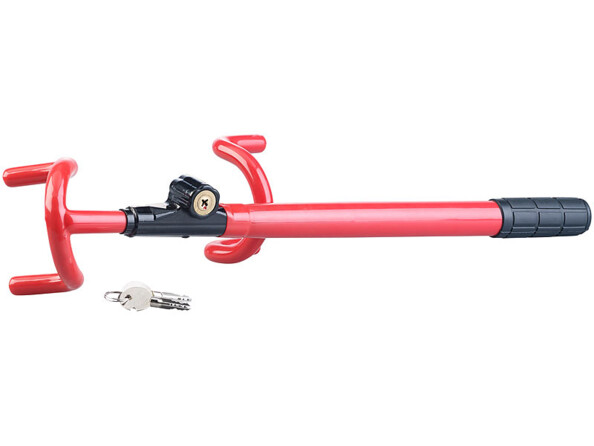 Canne antivol facilement visible de l'extérieur