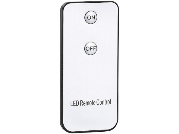 Télécommande infrarouge pour allumer et éteindre une chandelle LED rouge