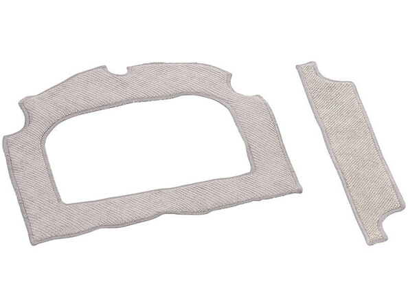 pack de 2 chiffons de remplacement pour robot nettoyeur de vitre automatique pr050 sichler