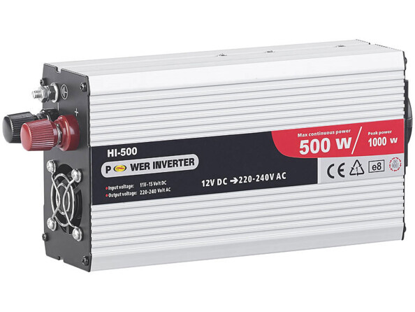 Convertisseur 12V / 220V - 500 W de la marque Revolt
