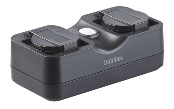 Double prise d'extérieur connectée compatible Amazon Alexa et Google Assistant SF-620.avs