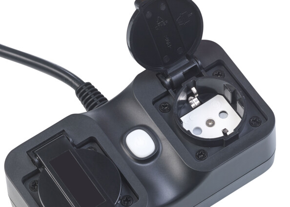 Double prise d'extérieur connectée compatible Amazon Alexa et Google Assistant SF-620.avs