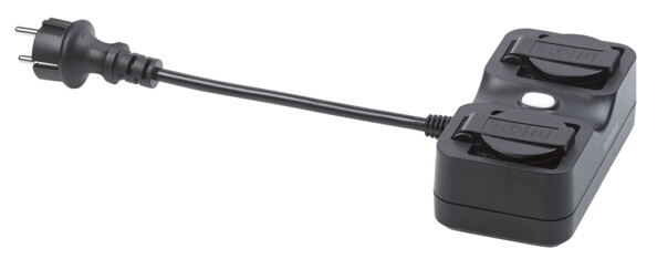 Double prise d'extérieur connectée compatible Amazon Alexa et Google Assistant SF-620.avs