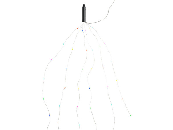 Guirlande lumineuse à effet cascade 6 fils avec 180 LED par Lunartec.