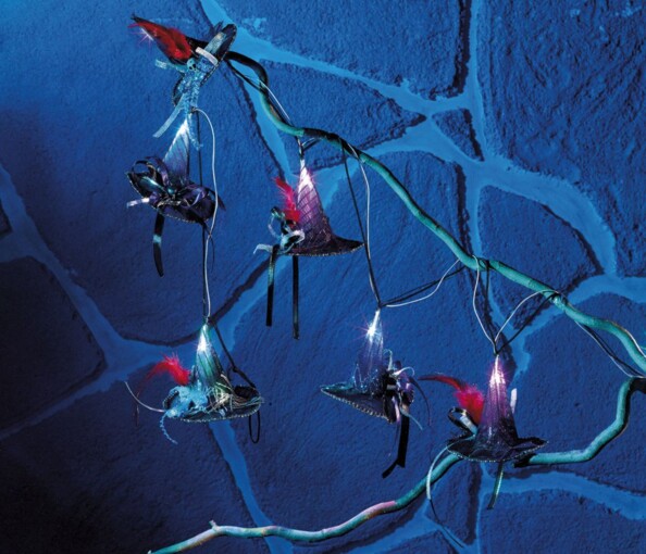 Guirlande lumineuse 'Chapeaux de sorcières'