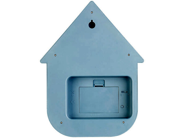 Horloge à quartz format coucou. Fonctionnement autonome sur piles