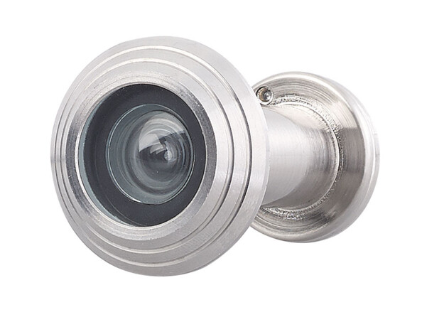 Judas avec lentille en verre et film occultant, aspect satiné