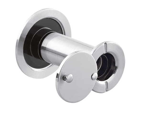 Judas avec lentille en verre et film occultant, aspect satiné