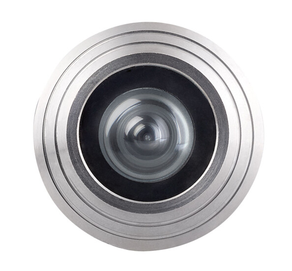 Judas avec lentille en verre et film occultant, aspect satiné