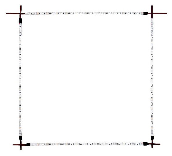 Kit de rétroéclairage LED pour TV - max.70'' - RVB