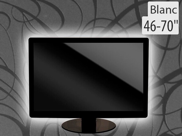 Kit de rétroéclairage LED pour TV - max. 70'' - blanc
