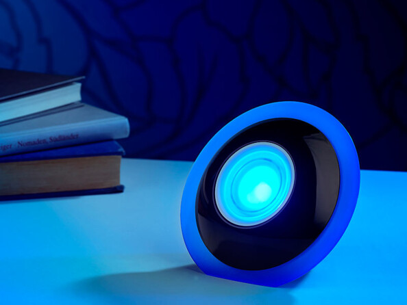 Lampe d'ambiance USB à LED avec régulateur de couleurs tactile