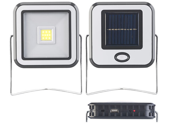 Lampe de travail solaire LED AL-315 de la marque Lunartec.