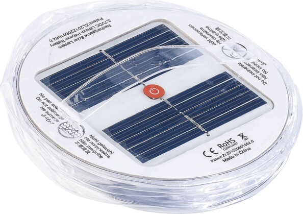 Lot de 3 lanternes solaires gonflables à 10 LED SMD