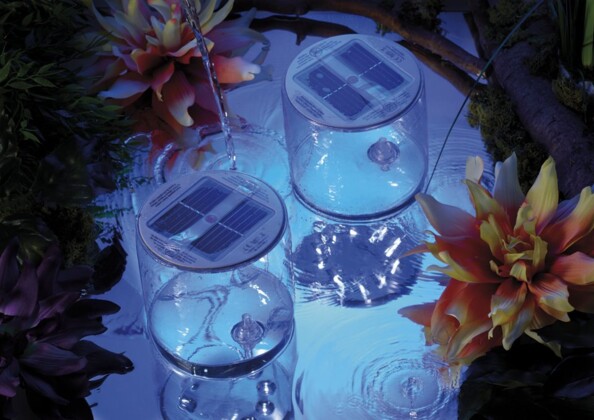 Lot de 3 lanternes solaires gonflables à 10 LED SMD