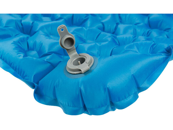 Matelas gonflable léger avec oreiller intégré - Turquoise